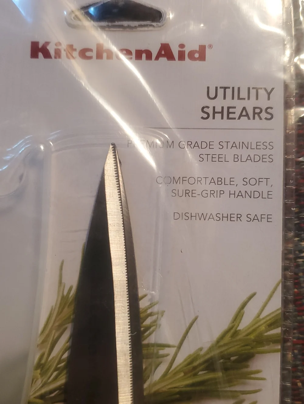 KitchenAid Black and Silver Utility Shears New!!